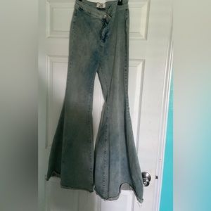 Never worn bell bottom jeans